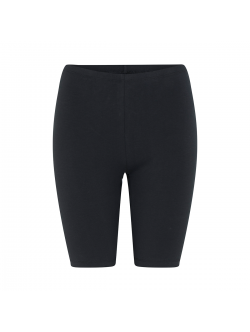 DECOY sorte shapewear-shorts i bomuldsstretch til kvinder