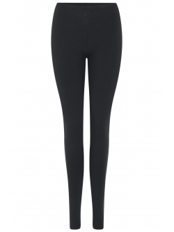 DECOY sorte capri-leggings i viskose til kvinder – Outlet