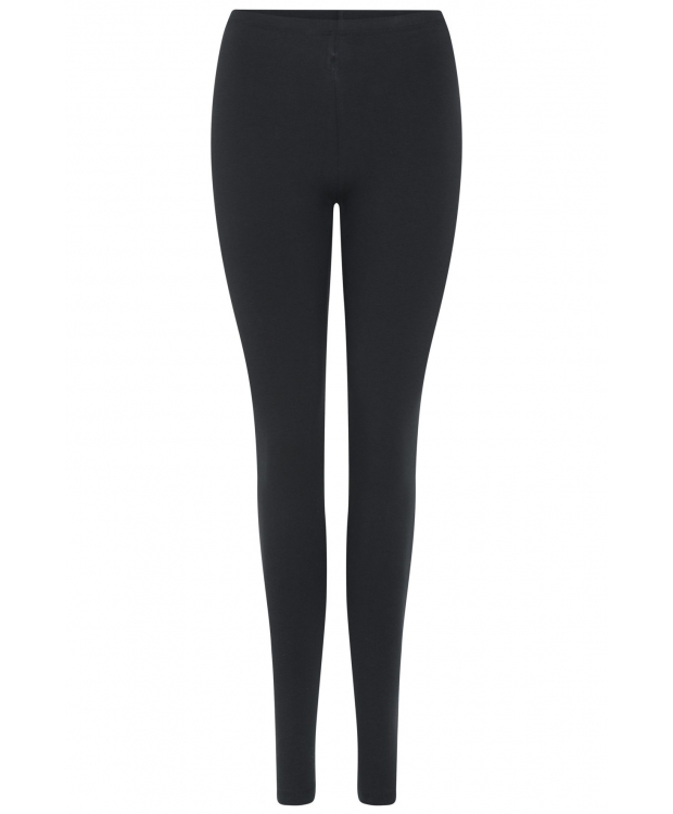 DECOY sorte capri-leggings i viskose til kvinder – Outlet billede 1