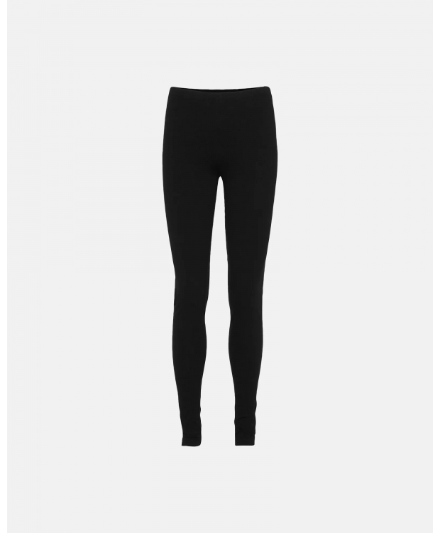 DECOY sorte leggings i viskose til kvinder billede 1