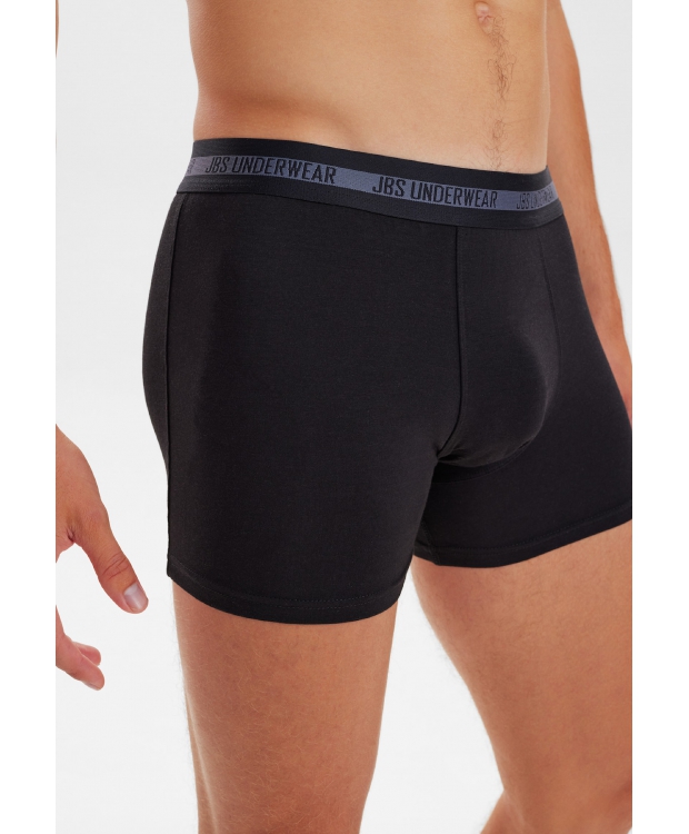 JBS 6-pak sorte bambus-boxershorts til mænd billede 5