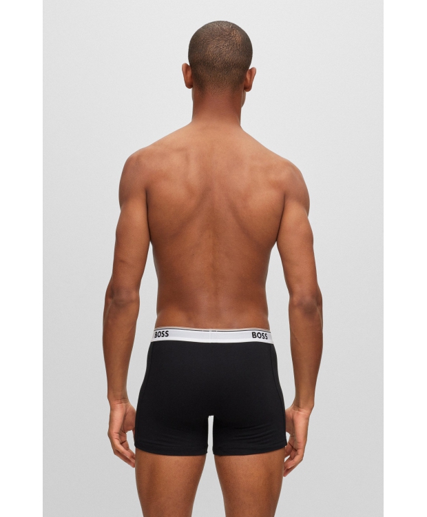 BOSS boxershorts til herre, 3-pak i forskellige farver – S (OUTLET) billede 2