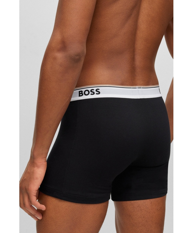 BOSS boxershorts til herre, 3-pak i forskellige farver – S (OUTLET) billede 5
