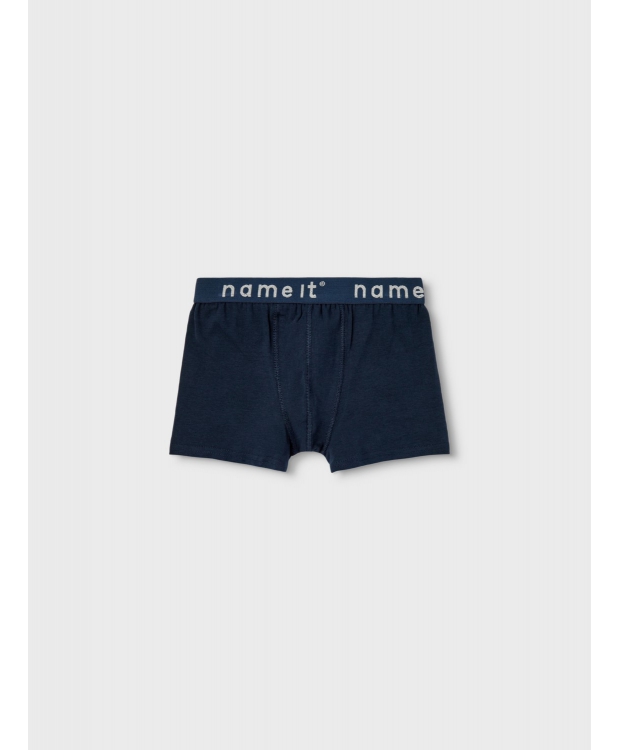 NAME IT grå og sorte boxershorts til drenge, 3-pak billede 4