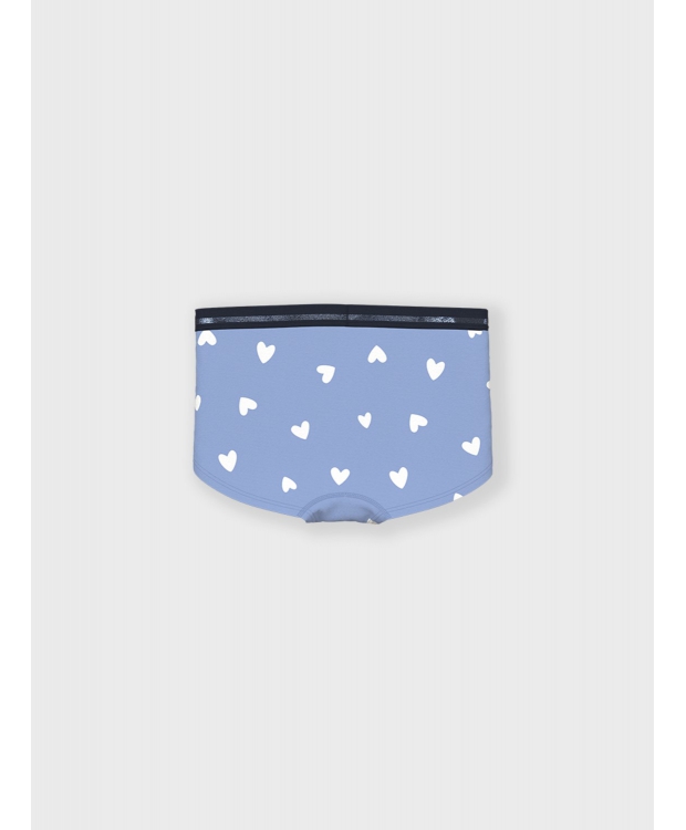 NAME IT lyserøde og lyseblå hipstertrusser til piger, 2-pak billede 2