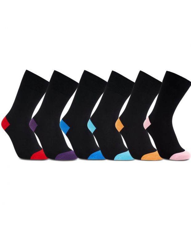 iZ Sock Luxury bambusstrømper 6-pak unisex billede 7