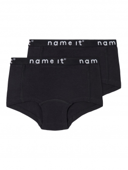 NAME IT sorte hipstertrusser til piger, 2-pak