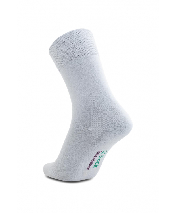 iZ Sock bambusstrømper i lysegrå til dame og herre – OUTLET billede 7