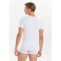 JBS bambus-T-shirts med rund hals 2-pak til herre – hvid