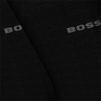 BOSS sorte bambusstrømper til herre, 2-pak