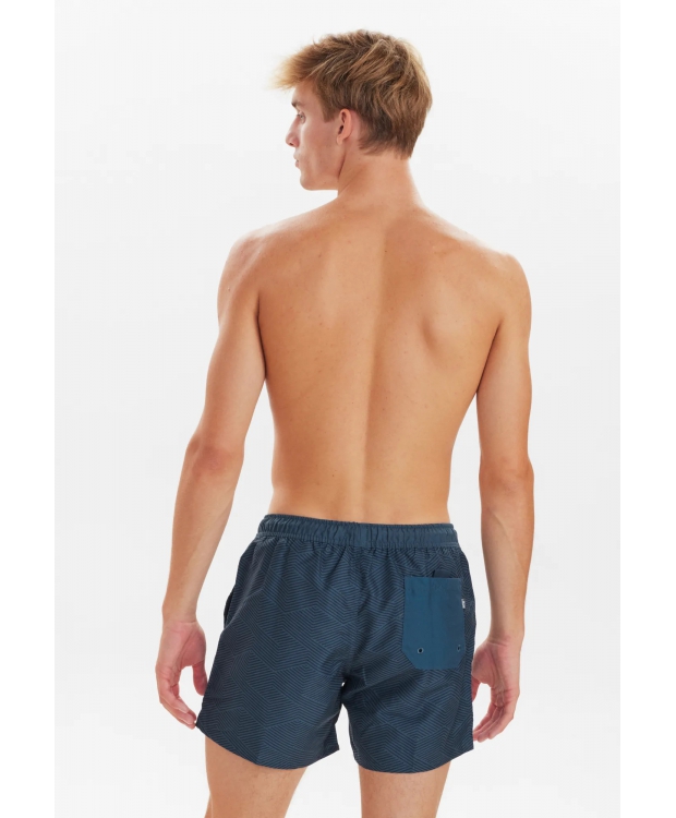 JBS navy badeshorts med striber til herre – Outlet billede 3