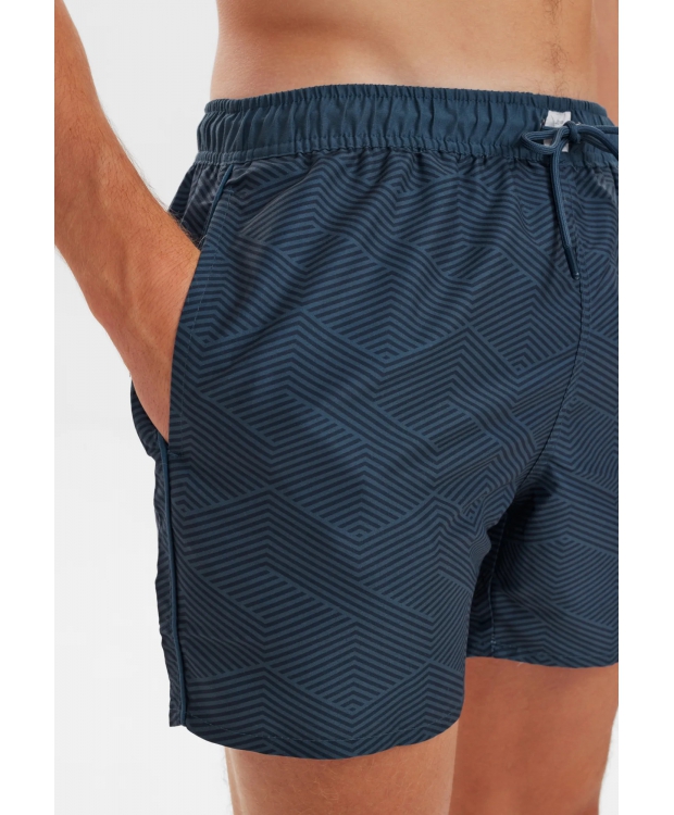 JBS navy badeshorts med striber til herre – Outlet billede 4