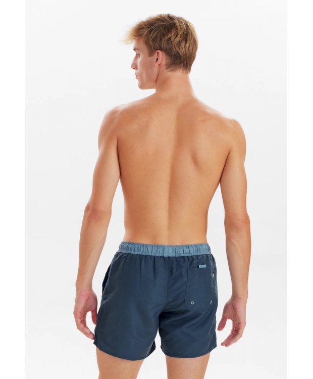 JBS blå badeshorts i genbrugt polyester til herre – Outlet billede 3