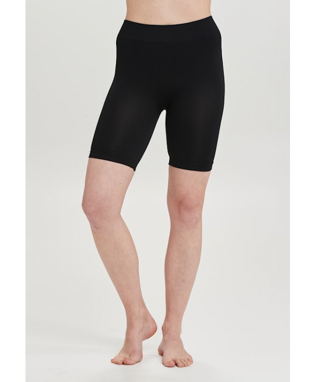 6 par DECOY seamless shorts i sort til kvinder – detaljebillede 3