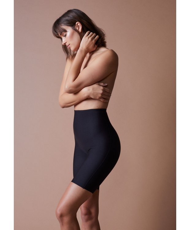 Decoy shapewear-shorts i sort til kvinder billede 3