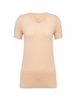 JBS of Denmark nude T-shirt i genanvendt polyester til kvinder
