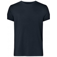 Resteröds bambus T-shirt med rund hals i navy til herre