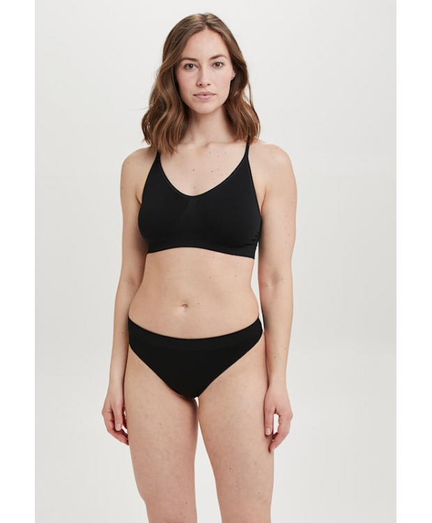 Decoy 2-pak microfiberstrømper sort 60 denier til kvinder billede 4