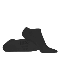 Kilde Comfort & Diabetes Low Cut bambusstrømper – sort unisex