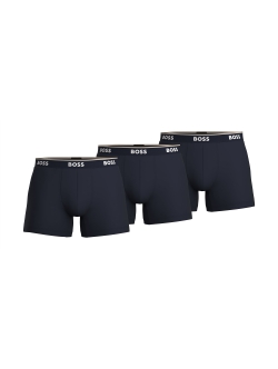 BOSS 3-pak Power boksershorts med signaturstribe – navy herre