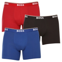 BOSS 3-pak Power boksershorts med signaturstribe – multifarvet herre