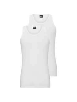 BOSS 2-pak hvide tanktops til herre – Outlet
