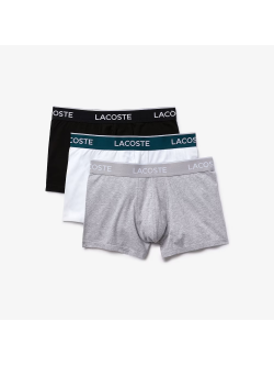 Lacoste 3-pak boxershorts i forskellige farver til herre – OUTLET