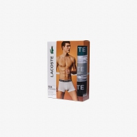 Lacoste 3-pak boxershorts i forskellige farver til herre – OUTLET