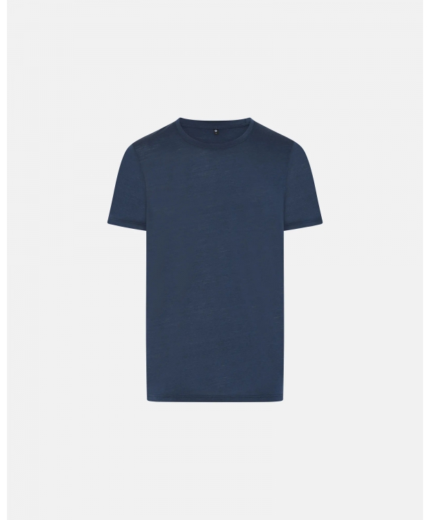 JBS of Denmark bambus-T-shirt i blå til herre billede 1