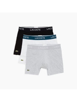 Lacoste 3-pak boxershorts i forskellige farver til herre – OUTLET