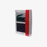 Lacoste pyjamassæt i sort og grå til herre – OUTLET