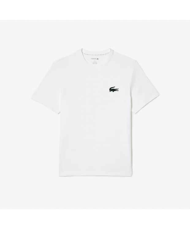 Lacoste hvid relaxed fit T-shirt til herre – OUTLET billede 1
