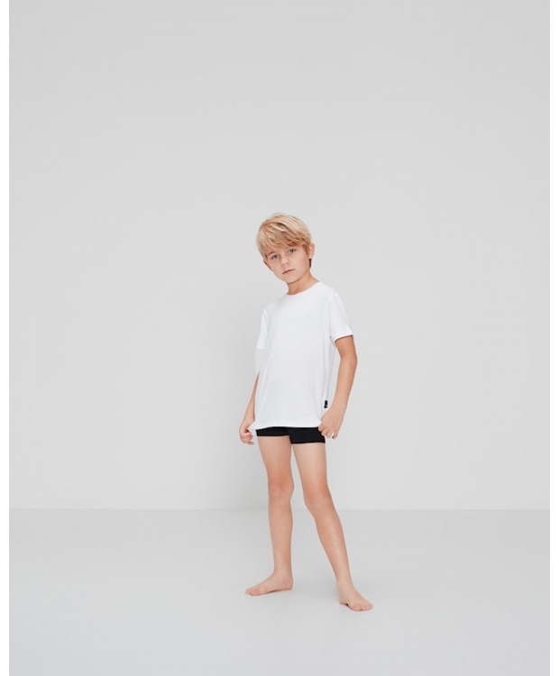 JBS of Denmark hvid bambus-T-shirt til drenge billede 1