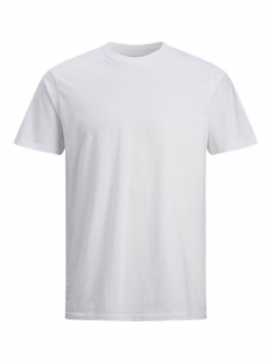 Jack & Jones 3-pak hvide T-shirts til herre
