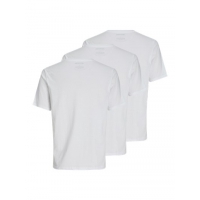Jack & Jones 3-pak hvide T-shirts til herre
