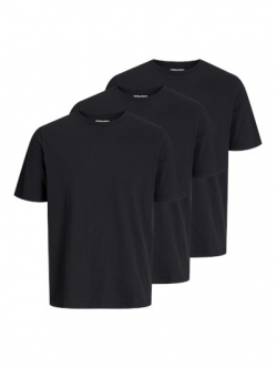 Jack & Jones 3-pak sorte T-shirts til herre