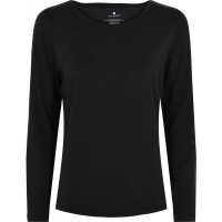 JBS of Denmark Langærmet Bambus T-Shirt i Sort til Kvinder – Blød & Temperaturregulerende