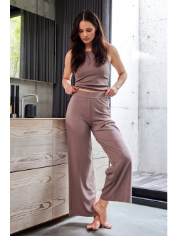 JBS of Denmark Women Rib-bukser i bambus – brun, dame – Outlet