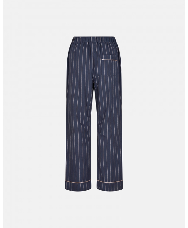 JBS of Denmark Women stribede pyjamasbukser – navy billede 4