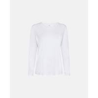 JBS of Denmark Women langærmet bambus T-shirt – hvid