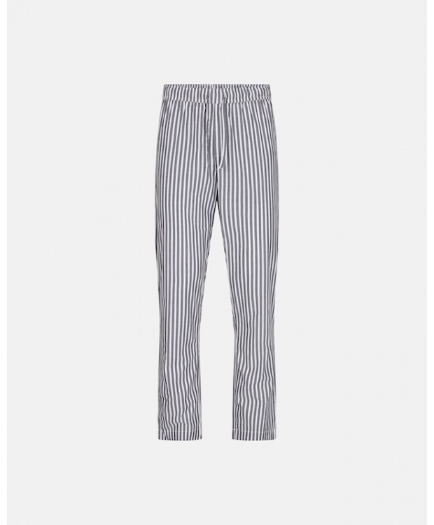 JBS vævede pyjamasbukser i grå og hvid – unisex billede 1