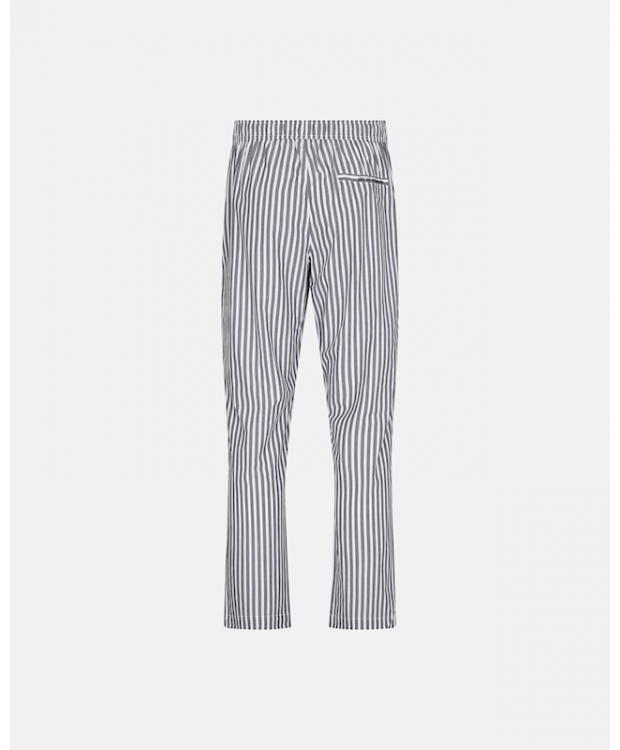JBS vævede pyjamasbukser i grå og hvid – unisex billede 2